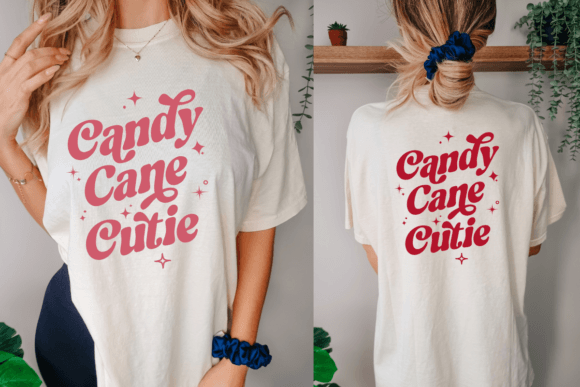 Candy Cane Cutie SVG: Graphics for Holiday Crafts