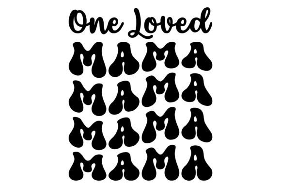 Wavy One Loved Mama Svg PNG: Graphics & Crafts Review